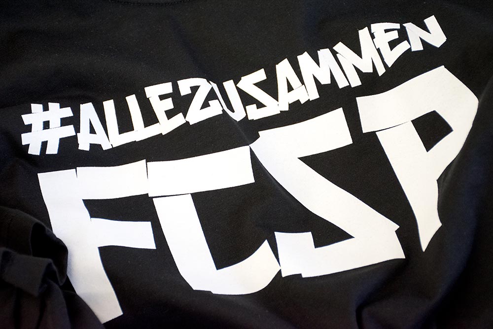 #ALLEZUSAMMEN FCSP T-Shirts zum Saisonfinale